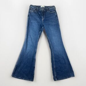 Abercrombie & Fitch “The Vintage Flare” 29x32 8R High Rise 70s Y2K Dark 90s EUC